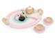 Kids Wooden Tea Set with Teapot Cups and Cookies