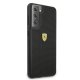 Ferrari Samsung Galaxy S21 vāciņš On Track Perforated, melns