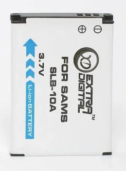 Extra Digital Battery for Samsung SLB-10A (1500 mAh)