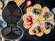 Heart Waffle Maker 1000W Black