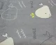 Electric Heated Blanket Underblanket 150x70 cm, Whale Pattern