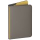 Uniq Belmont RFID Blocking Passport Case Grey/Yellow