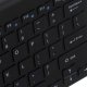 Wireless Bluetooth keyboard for Smart TV and PC, black