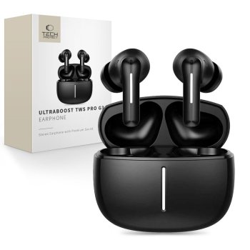 Tech-Protect Ultraboost Pro G3 Wireless Headphones, Black