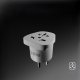 SBS Universal US Travel Adapter, White