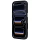 Karl Lagerfeld Grained Mono Resin Logo MagSafe Case for iPhone 17 Pro / 18 Pro - Burgundy