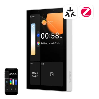 SONOFF NSPanel Pro 120 Smart Control Panel Matter WiFi Zigbee, White