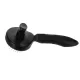 Purlov Self-Cleaning Pet Hair Brush, Black