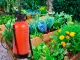 Manual Pressure Sprayer with Long Lance and Strap 8L Orange
