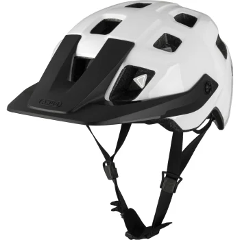 ABUS Motrip Bicycle Helmet, Size M (54–58 cm), Shiny White