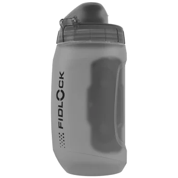 Fidlock TWIST Single Bottle 450 with Bottle Connector, 450 ml, Transparent Black