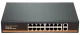 PoE Switch 16x Gigabit PoE + 2x Gigabit UPLINK, 250W