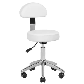 Beauty Stool for Pedicure BASIC 304-P, White