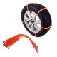 Pretslīdēšanas lentes 10gab oranža | Anti-slip bands 10pcs orange