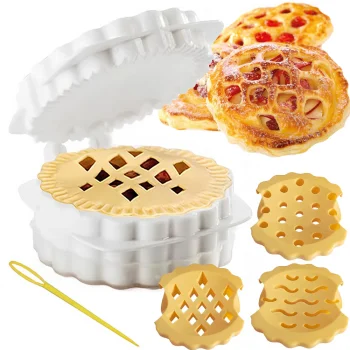 Cookie Cutter Mold with Interchangeable Inserts for Filled Cookies, 11.5 cm