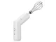Cordless Electric Whisk Hand Mixer, 3 Speeds, USB Rechargeable, White