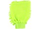 Double Sided Microfiber Car Wash Mitt for Cleaning and Detailing, Green