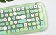 MOFII Candy BT Bluetooth/USB Wireless Mechanical Keyboard With Backlight, green