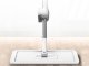 Self-Wringing Flat Mop with Microfiber Pad 125cm, Foldable, White