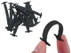 Silicone Elastic Shoelaces without Binding, 16 pcs