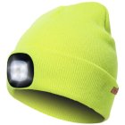 Winter Hat With Flashlight - Light Green Trizand