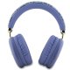 Guess GCube Metallic Script Logo Headphones - Purple