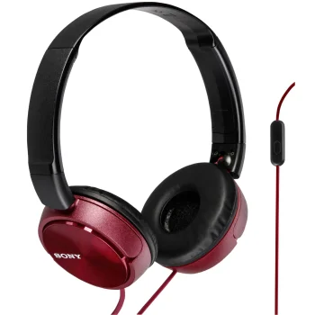 Sony MDR-ZX310APR On-Ear Headphones Red