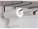Slide-on Metal Paper Towel Holder, Black