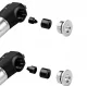 Rockbros JG-1040B Compact Bicycle Pump, Black