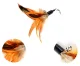 Cat toy – fishing rod with a reel and feathers