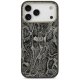 Guess Python Pattern MagSafe vāciņš iPhone 17 Pro Max, Melns