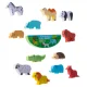 Wooden Balancing Animal Game Safari Montessori