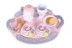 Ecotoys W10D824 Wooden Tea Set for Kids, 15 Pieces