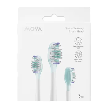 MOVA Replacement Brush Heads for Fresh 20 / Sensus Fresh 10, 3 pcs, ABH2-CL