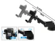 Universal Car Phone Holder for Windshield and Dashboard, black