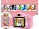 Children HD 1080P Mini Digital Camera with Games Unicorn, Pink