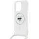 Karl Lagerfeld iPhone 14 Pro Max Case IML Choupette Head & Cord MagSafe, Transparent
