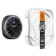 Spigen Glas.TR Ez-Fit Tempered Glass for Samsung Galaxy Watch 8 46mm, 2-Pack, Transparent