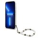 Guess Pearl Transparent Hardcase for iPhone 13 mini, White