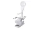 Third Hand Soldering Tool with 25x Magnifier & 10 LED Light Station, White