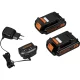 Black & Decker BDCDC18KB-QW Cordless Drill Driver 18V, 2x 1.5Ah, Case