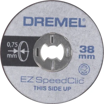 Dremel SC409 EZ SpeedClic Thin Cutting Wheels for Metal, 38 mm, 5-pack