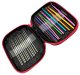 50-Piece Crochet Hook Set with Case and Accessories