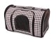 Large pet carrier bag for dogs and cats, white