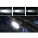Trizand 24003 Front and Rear Bike Light Set, USB Rechargeable