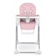 Ricokids Tulo Adjustable Folding High Chair, pink