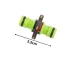 Garden Hose Nipple Connector DIVODV for Two Quick Couplings