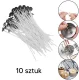 Cotton Candle Wicks with Metal Tabs, 10 cm, 10 pcs.