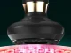 Electric Vacuum Cupping Massager with 6 Suction Levels and Oil, Black
