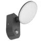 Maclean MCE367 LED Wall Light with PIR Sensor, 15W, 1100lm, IP65, Grey